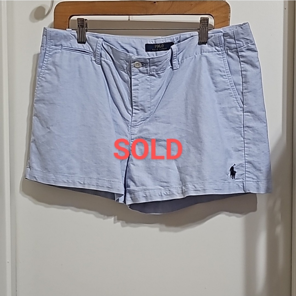 (NWOT) Polo Ralph Lauren Blue Shorts size 10